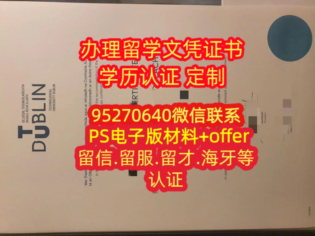 You are currently viewing 做爱尔兰都柏林理工大学毕业证成绩单，购买DIT学位证留信认证
