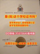 TWU毕业证 95270640微信买西三一大学毕业证，办TWU文凭证书，修改TWU成绩单，办TWU学位证西三一大学留服认证，#Trinity Western University Diploma Degree Transcript